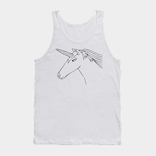 Beautiful and Elegant Unicorn Tank Top